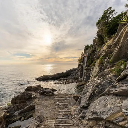 Beatrice House, Bogliasco, Sea Access, Ac Bogliasco