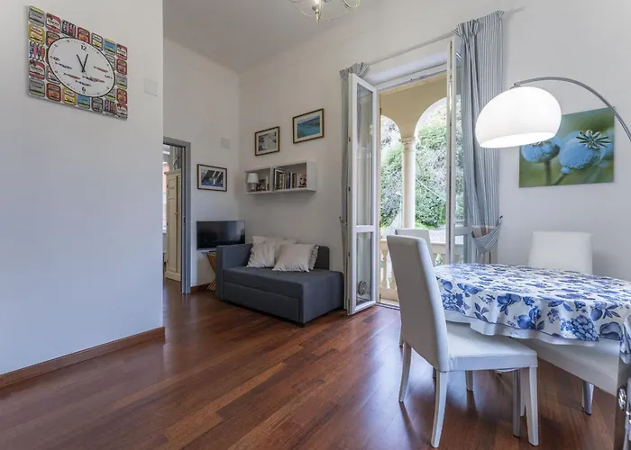 Beatrice House, Bogliasco, Sea Access, Ac Lägenhet