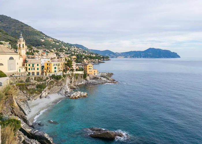 Lägenhet Beatrice House, Bogliasco, Sea Access, Ac