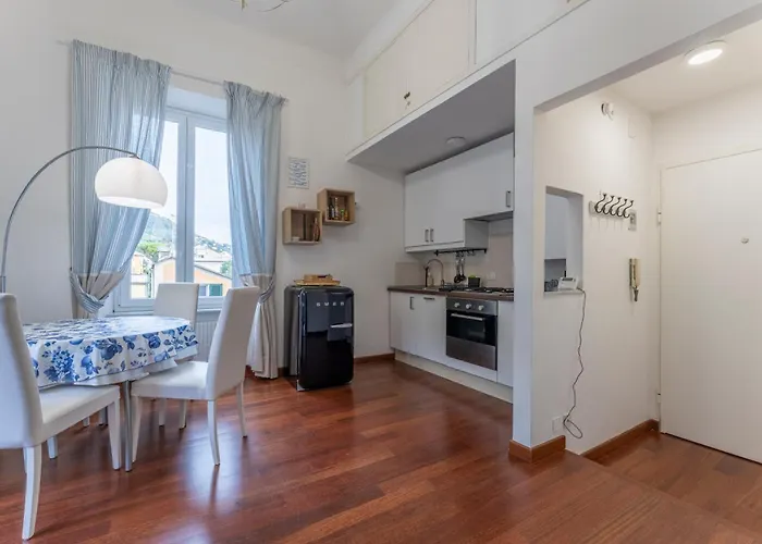Beatrice House, Bogliasco, Sea Access, Ac Lägenhet