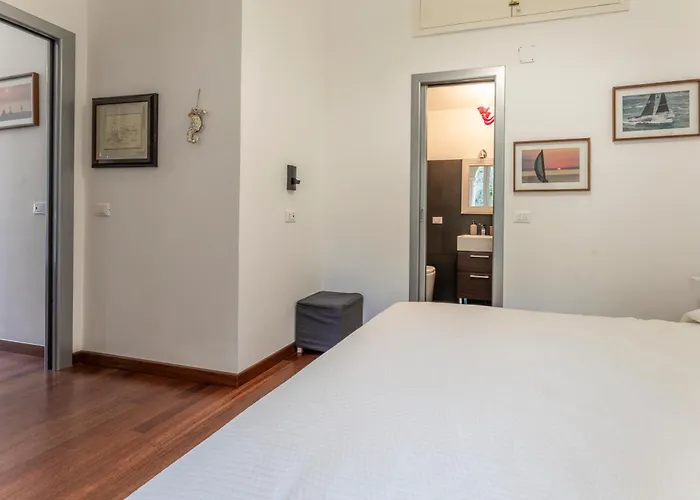 Beatrice House, Bogliasco, Sea Access, Ac Lägenhet *
